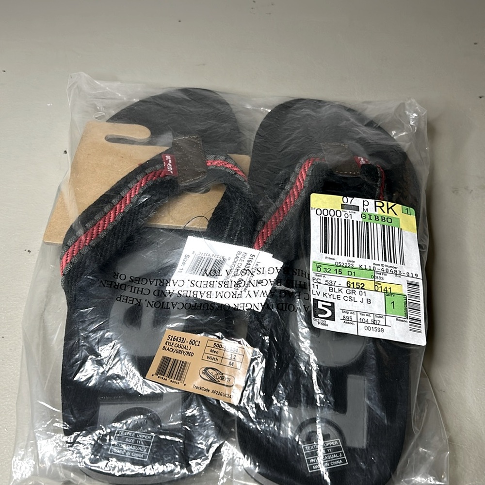 Levi's Kyle Men's Sandals Size SZ 11M